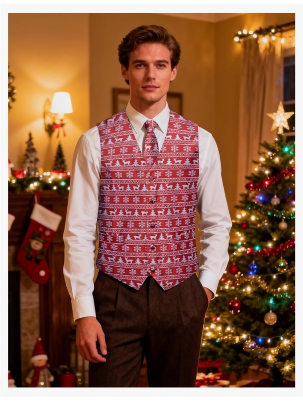Ugly Christmas vest